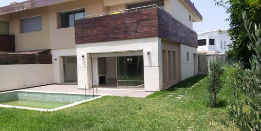 Location Villa vide Bouskoura casablanca