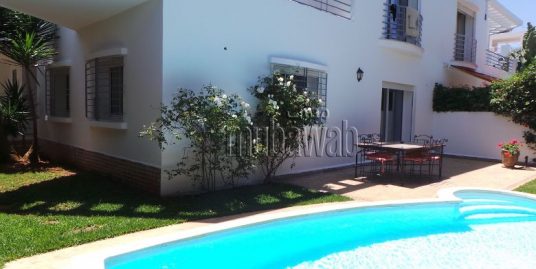 Villa à Louer Vide Quartier Ain Diab Casablanca