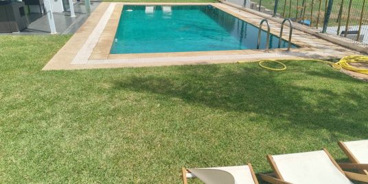 Vente Appartement Rez de Jardin Front Du Golf Bouskoura