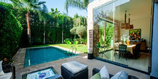 Vente D’une Villa Bouskoura Casablanca