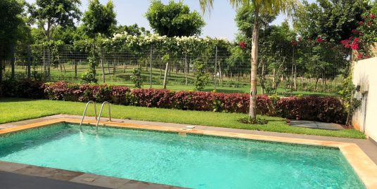 Location Villa  meublée Bouskoura