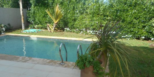 Location villa meublée Bouskoura