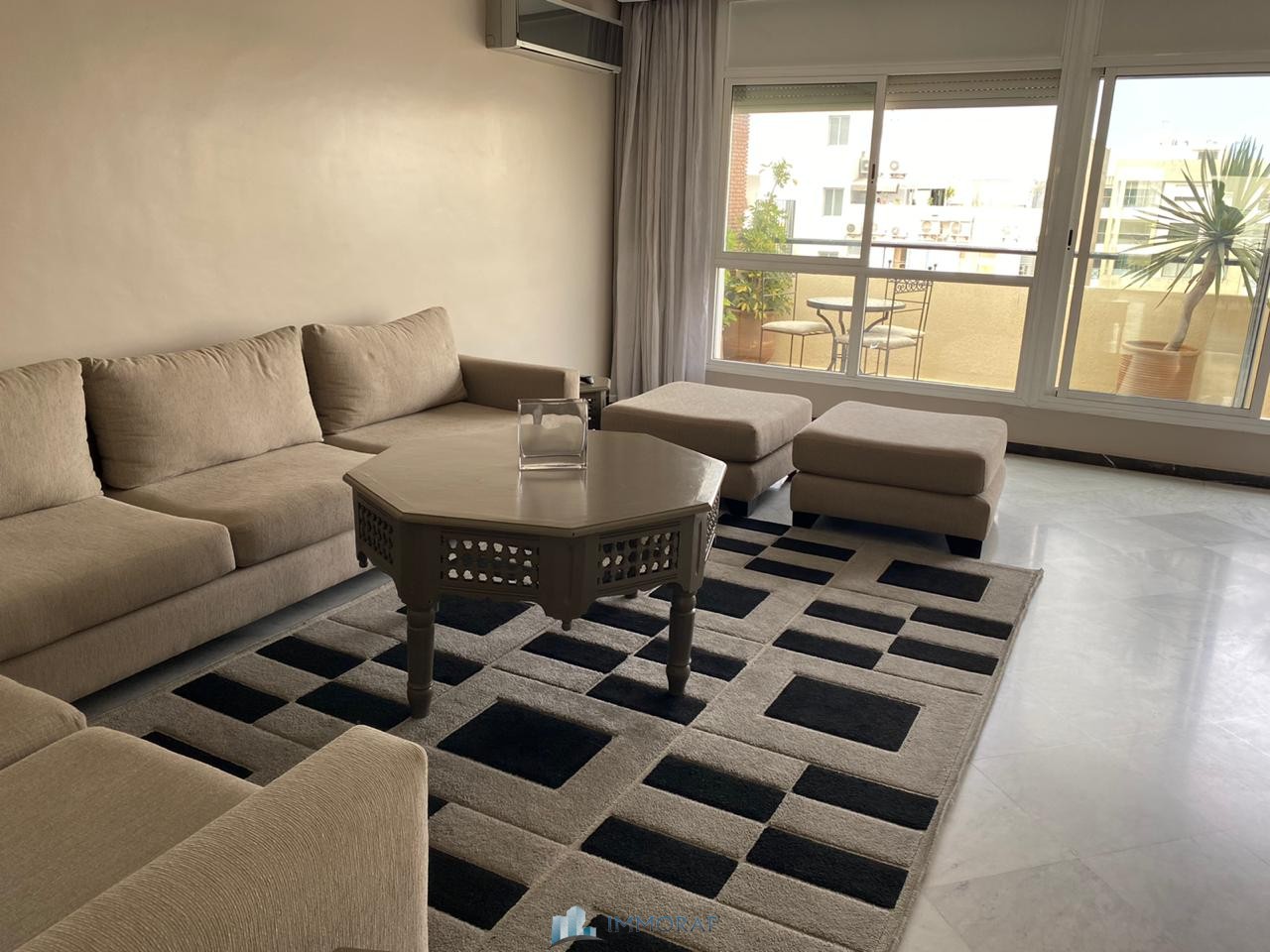Location Appartement Meublé Racine Casablanca