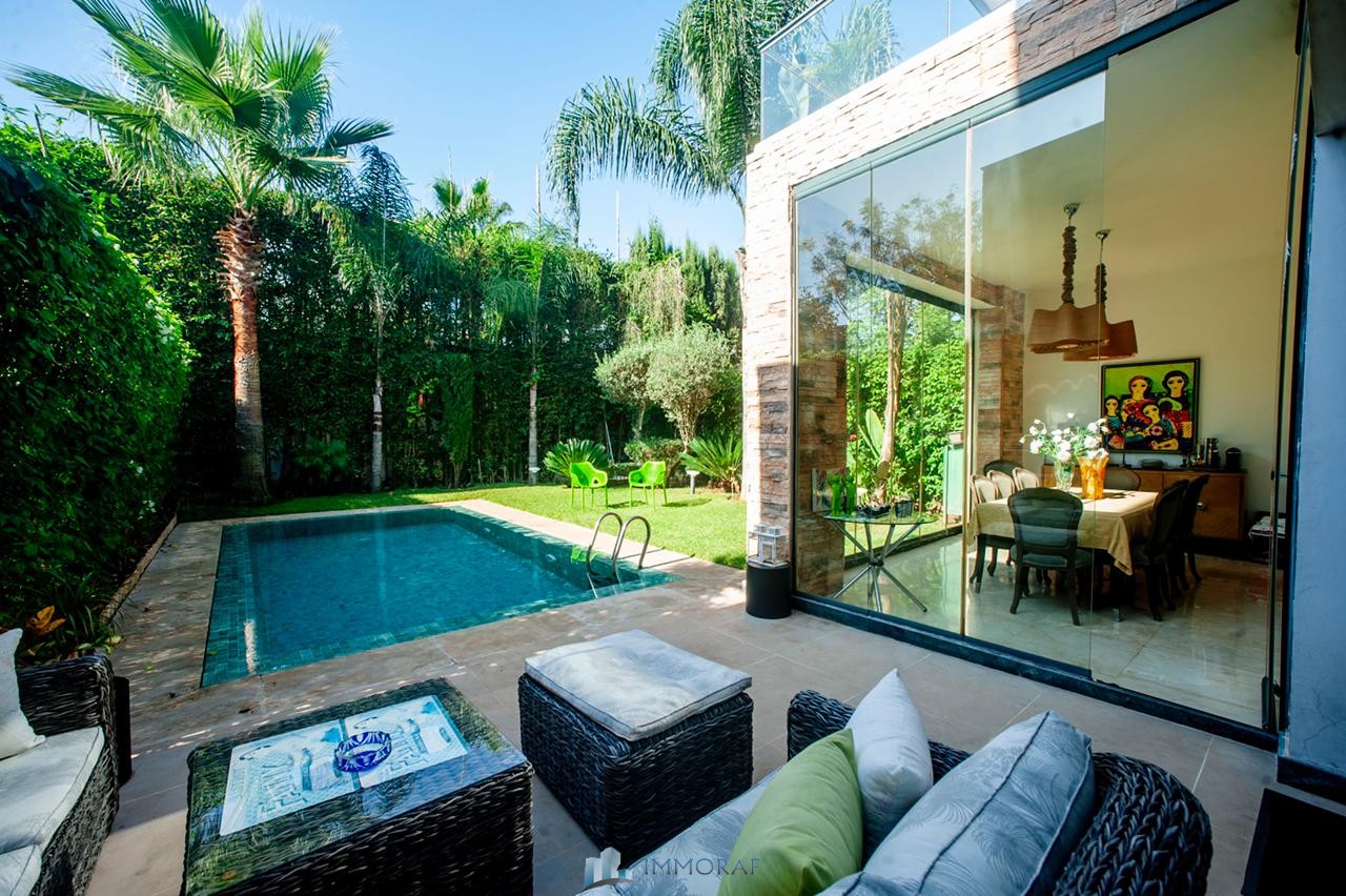 Vente D’une Villa Bouskoura Casablanca