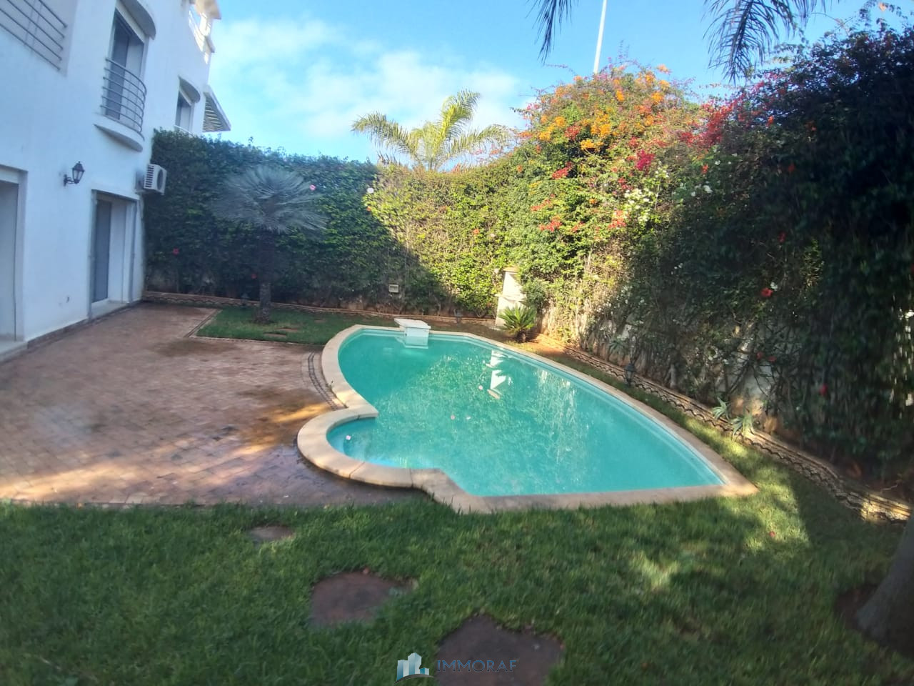 Villa à Louer Vide Quartier Ain Diab Casablanca